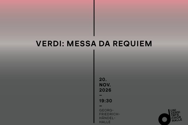 Collegium musicum Verdi: Messa da Requiem – Konzert am 20. Oktober 2020 um 19:30 Uhr mit Georg Friedrich Haas als Dirigent.